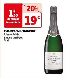 Chanoine - Champagne  offre à 19€ sur Auchan Hypermarché