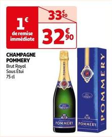 Pommery - Champagne offre à 32,9€ sur Auchan Hypermarché