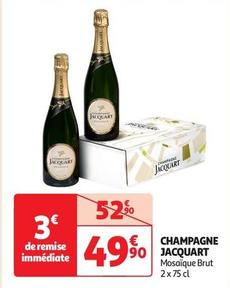 Jacquart - Champagne offre à 49,9€ sur Auchan Supermarché