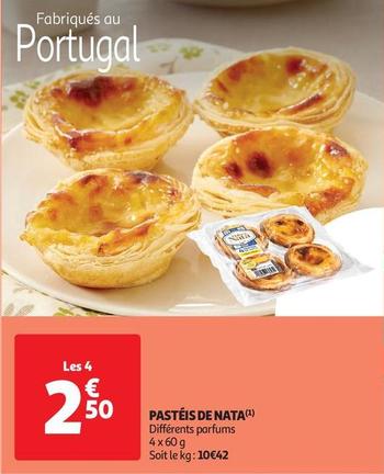 Pastéis De Nata offre à 2,5€ sur Auchan Supermarché