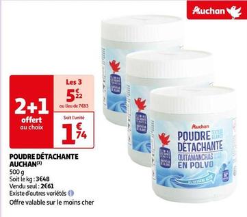 Auchan - Poudre Detachante offre à 2,61€ sur Auchan Hypermarché