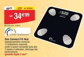Little Balance - Duo Connect Fit Noir offre à 34,99€ sur Migros France