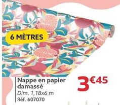 Nappe en Papier Damasse offre à 3,45€ sur Gifi