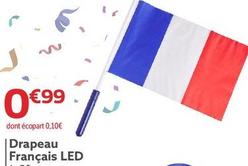 Drapeau Français Led offre à 0,99€ sur Gifi