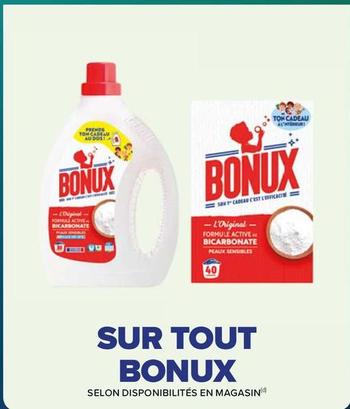 Bonux - Sur Tout  offre sur Carrefour Market