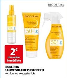 Bioderma - Gamme Solaire Photoderm  offre sur Auchan Hypermarché