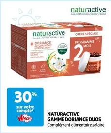 NaturaActive - Gamme Doriance Duos  offre sur Auchan Hypermarché