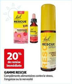 Rescue - Gamme  offre sur Auchan Hypermarché