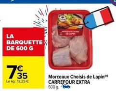 Lapin offre à 7,35€ sur Carrefour