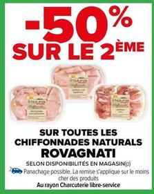 Rovagnati - Sur Toutes Les Chiffonnades Naturals offre sur Carrefour
