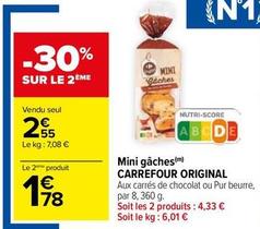 Gâche offre à 2,55€ sur Carrefour