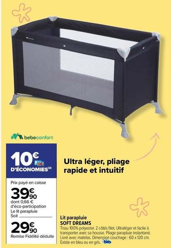 Bebeconfort - Ultra Léger, Pliage Rapide Et Intuitif offre à 29,9€ sur Carrefour