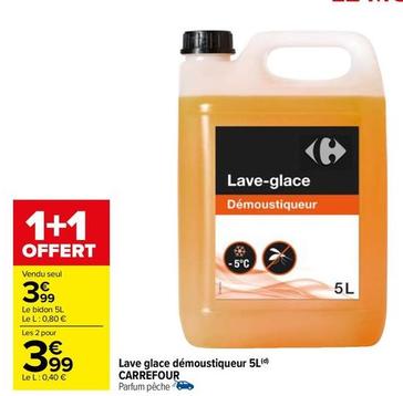 Lave-glace offre à 3,99€ sur Carrefour