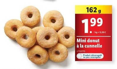 Mini Donut À La Cannelle offre à 1,99€ sur Lidl