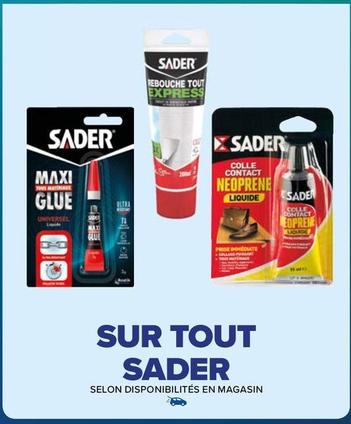 Sader - Sur Tout  offre sur Carrefour Contact