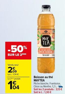 Maytea - Boisson au Thé offre à 2,09€ sur Carrefour Contact