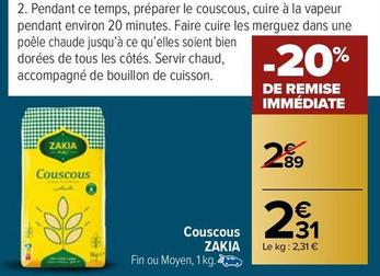 Couscous offre à 2,31€ sur Carrefour Contact