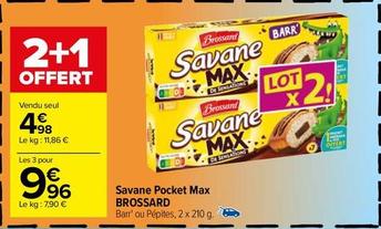 Brossard - Savane Pocket Max offre à 4,98€ sur Carrefour