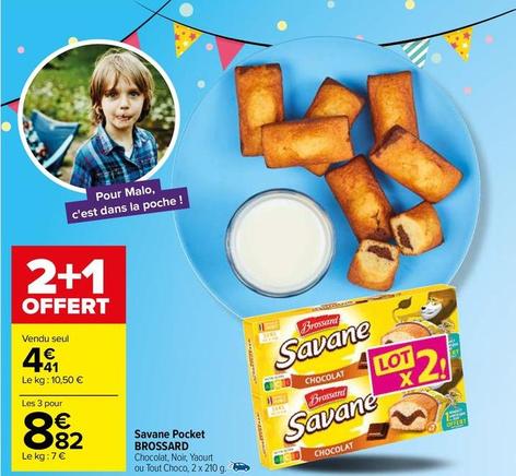 Brossard - Savane Pocket offre à 4,41€ sur Carrefour