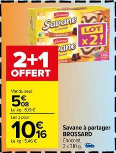 Brossard - Savane à Partager offre à 5,08€ sur Carrefour Market