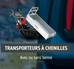 TRANSPORTEURS À CHENILLES offre sur Honda