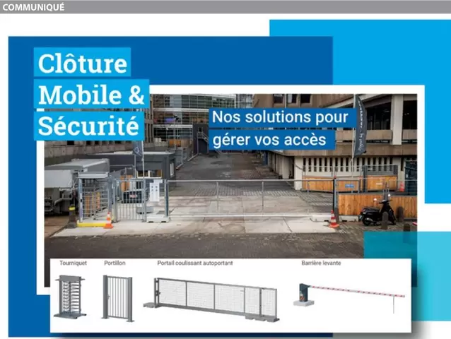 Clôture Mobile & Sécurité offre sur Loxam