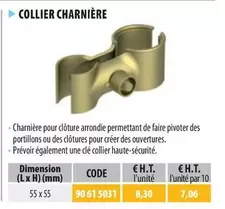 Collier Charniere offre sur Loxam