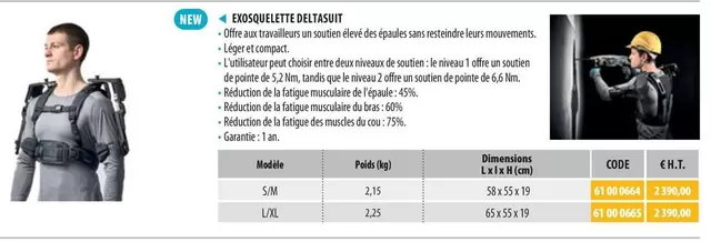 + Essqualette Deluxesuit offre à 2390€ sur Loxam