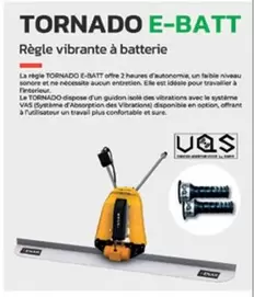 Tornado E-batt offre sur Loxam