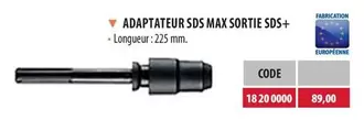 Adaptateur Sds Max Sortie Sds+ offre à 89€ sur Loxam