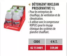 Roclean - Detergent Preservative offre à 359€ sur Loxam