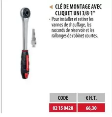 Clé De Montage Avec Liquet Uni 3/8-1 offre à 66,3€ sur Loxam