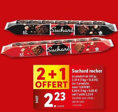 Suchard - Rocher offre à 2,23€ sur Lidl