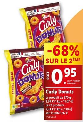 Vico - Curly Donuts offre à 2,99€ sur Lidl