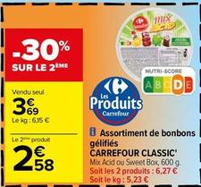 Carrefour - Assortiment De Bonbons Gélifiés Classic' offre à 3,69€ sur Carrefour Contact