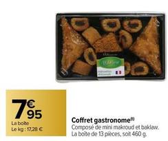 Coffret Gastronome offre à 7,95€ sur Carrefour Contact