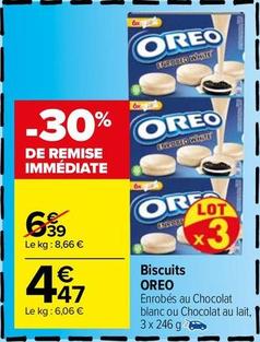 Oreo - Biscuits offre à 4,47€ sur Carrefour Contact