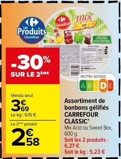 Carrefour - Assortiment De Bonbons Gélifiés offre à 3,69€ sur Carrefour Contact