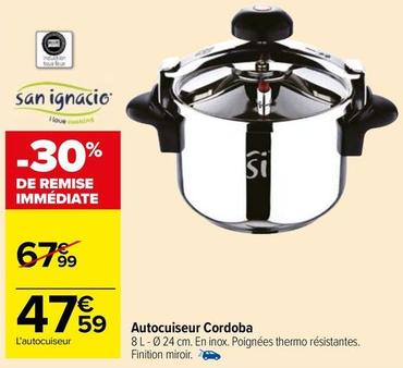 Autocuiseur Cordoba offre à 47,59€ sur Carrefour Contact
