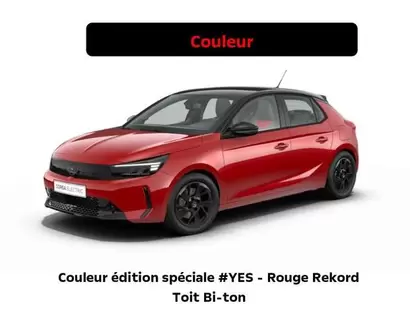 Couleur Couleur Édition Spéciale offre sur Opel