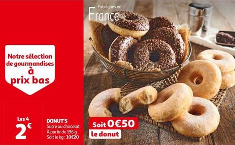 Donut'S offre à 0,5€ sur Auchan Hypermarché