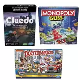 Pack 3 jeux Monopoly Gliss, Docteur Maboul Pat'Patrouille et Cluedo Escape offre à 24,99€ sur Maxi Toys