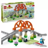 10426 - ® DUPLO - Set d'extension : Les rails et le pont du train offre à 39,99€ sur Maxi Toys