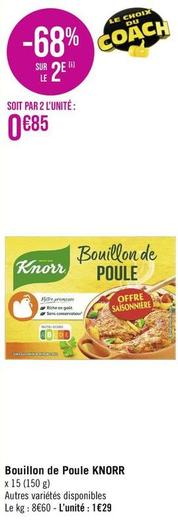 Knorr - offre à 1,89€ sur Géant Casino
