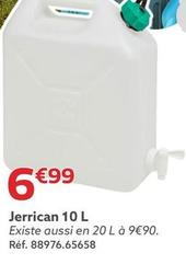 Jerrican 10 L offre à 6,99€ sur Gifi