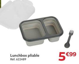 Lunchbox Pliable offre à 5,99€ sur Gifi