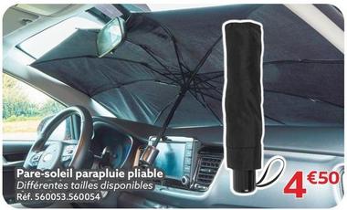 Pare-Soleil Parapluie Pliable offre à 4,5€ sur Gifi
