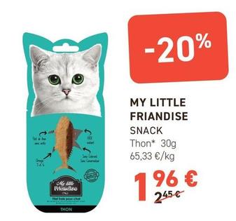 Snack Thon - My Little Friandise offre à 1,96€ sur Tom&Co