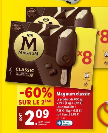 Magnum - Classic offre à 5,29€ sur Lidl