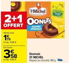 St michel - Doonuts offre à 1,79€ sur Carrefour
